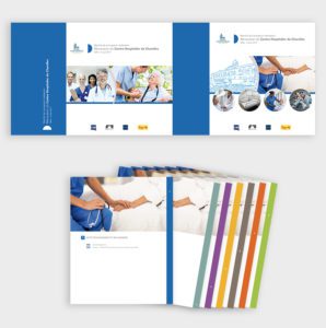 création graphique valisette avec intercalaires
