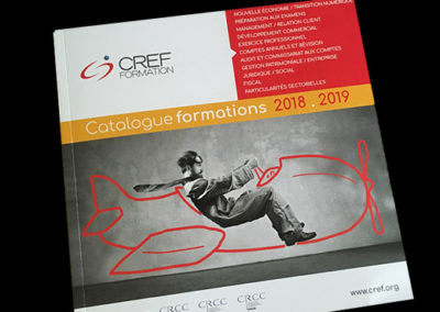 Création graphique catalogue CREF