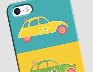Maquettes ilustrations coques mobile