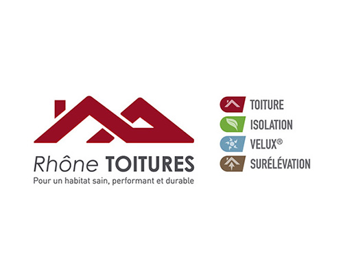 création logo Rhône Toitures